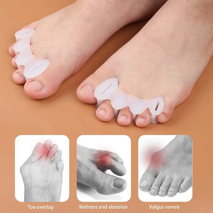 Joanetex™ OrtoShield Original – Rigid Silicone Toe Separator