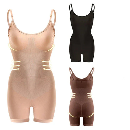 Seamless Shaping Bodysuit – CurveLuxe™ for a Sculpted Waist and Natural Lift