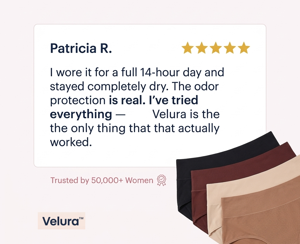 Velura™ Leak-Proof Underwear 4-unit pack — Stay Dry, Odor-Free & Confident All Day | 4-Layer