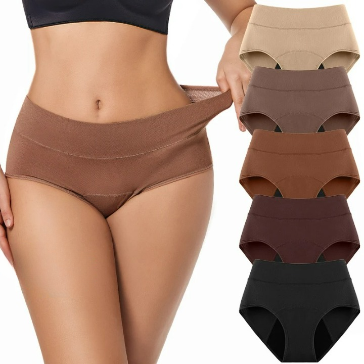Velura™ Leak-Proof Underwear 4-unit pack — Stay Dry, Odor-Free & Confident All Day | 4-Layer